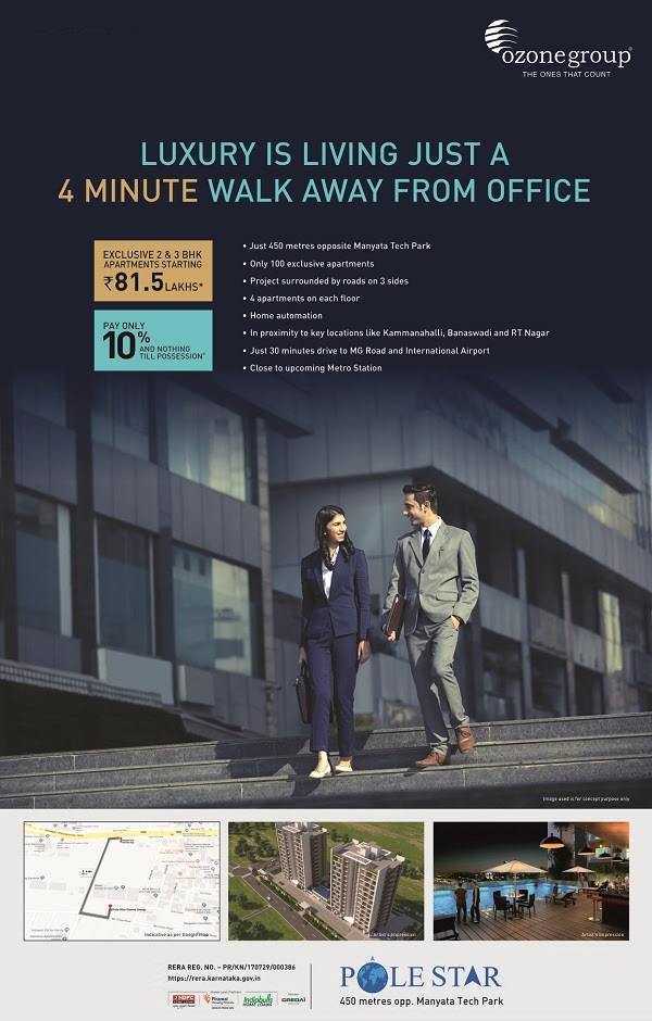 Limited 2 & 3 BHK Apartments opp Manyata Tech Park in Bangalore Update